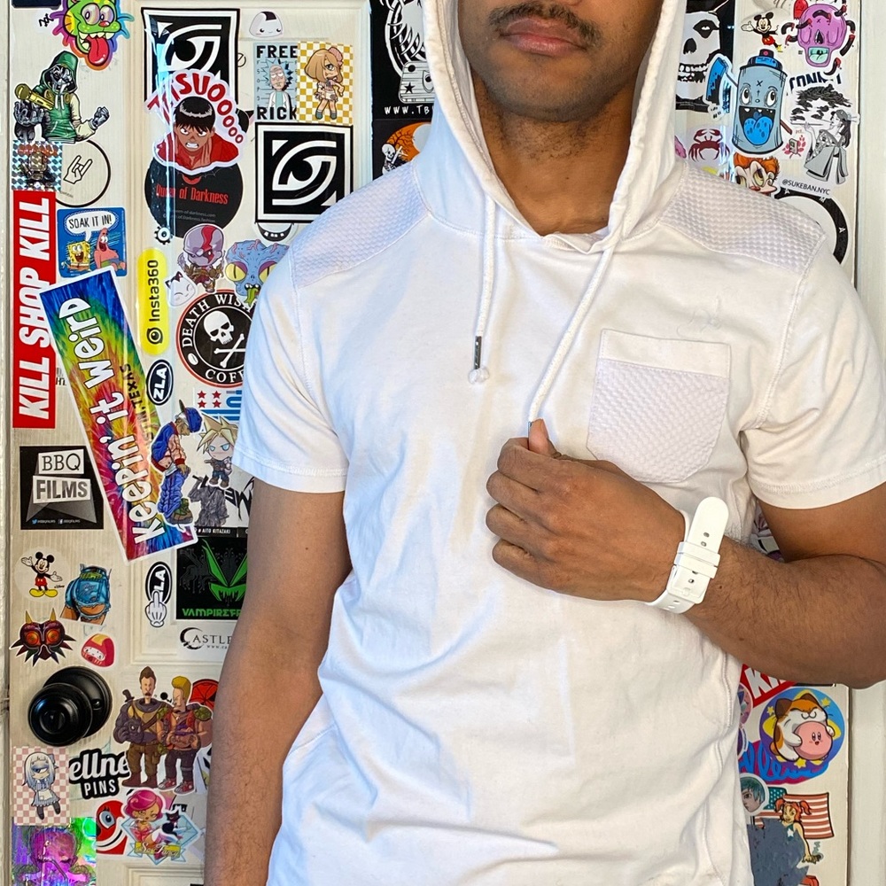 White Hoodie